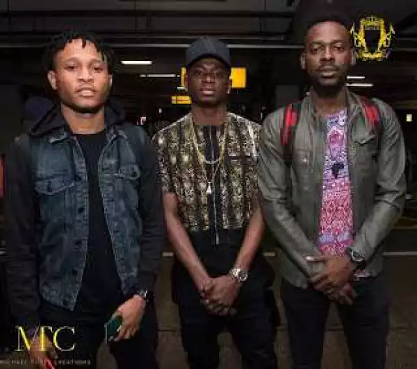 Lil Kesh Reunites With Olamide For YBNL Concert In UK (Photos)